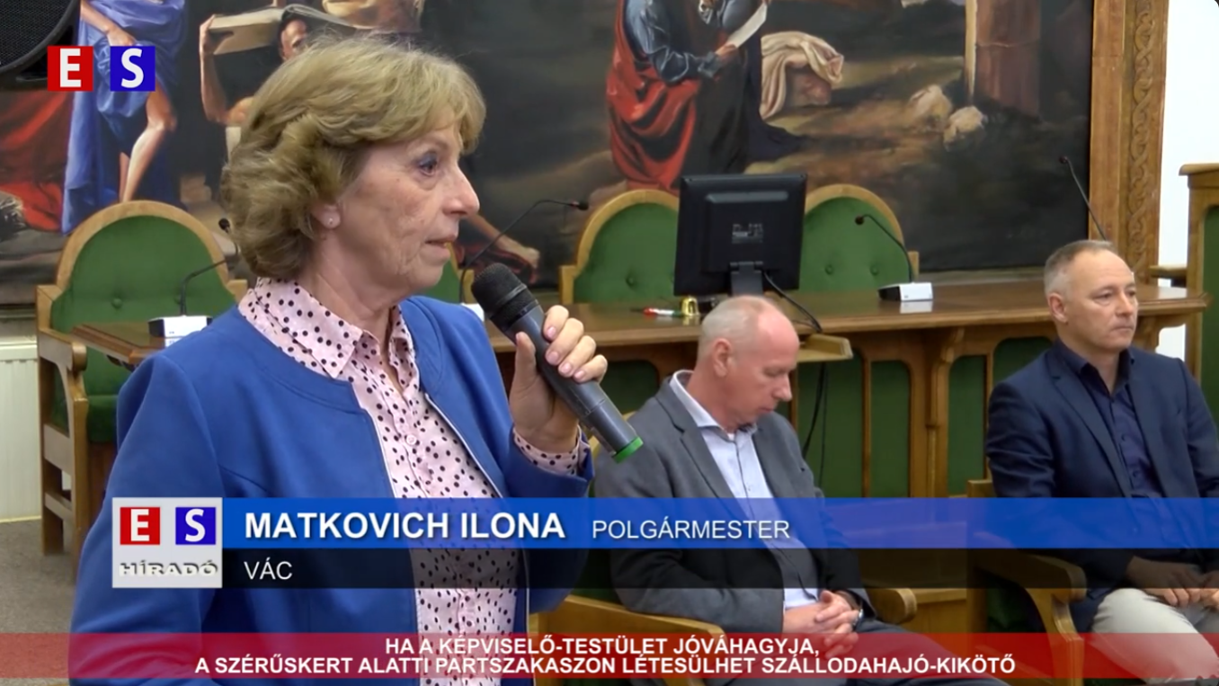 Ha a képviselő-testület jóváhagyja, a Szérűskert alatti partszakaszon létesülhet szállodahajó-kikötő