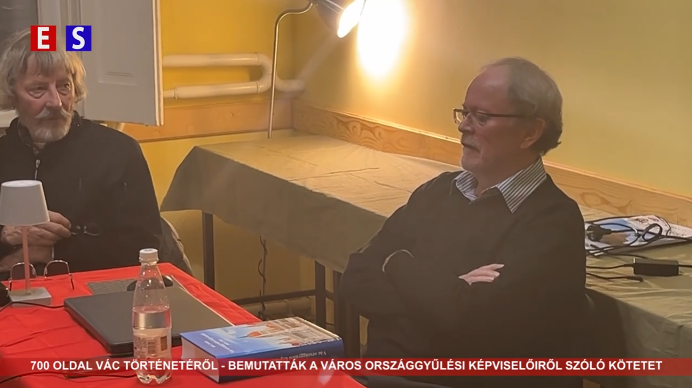 700 oldal Vác történetéről – bemutatták a város országgyűlési képviselőiről szóló kötetet