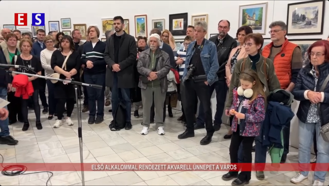 Első alkalommal rendezett Akvarell ünnepet a város