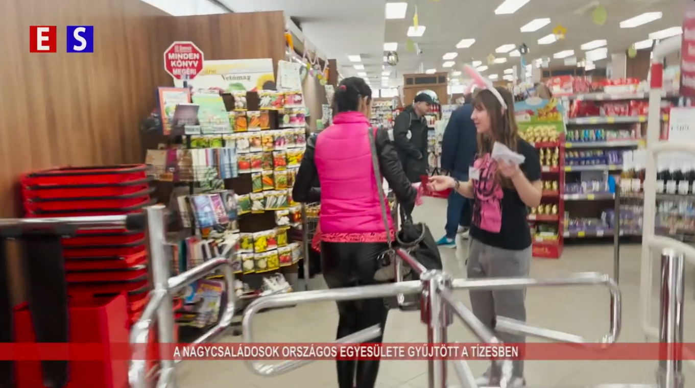 A Nagycsaládosok Országos Egyesülete gyűjtött a Tízesben