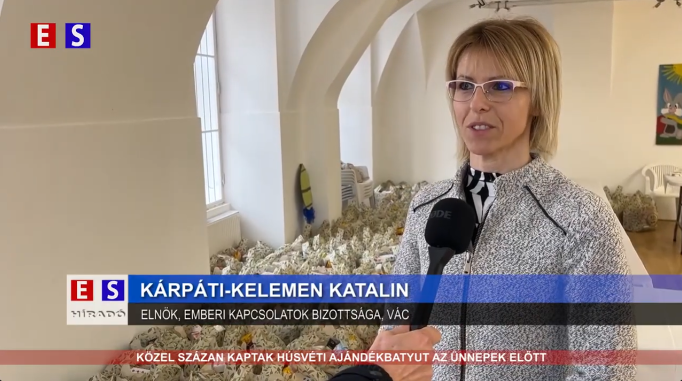 Közel százan kaptak húsvéti ajándékbatyut az ünnepek előtt