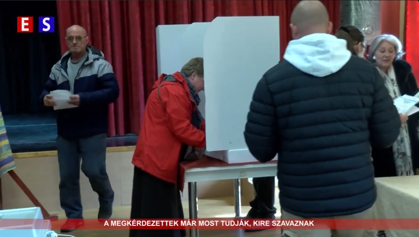 A megkérdezettek már most tudják, kire szavaznak