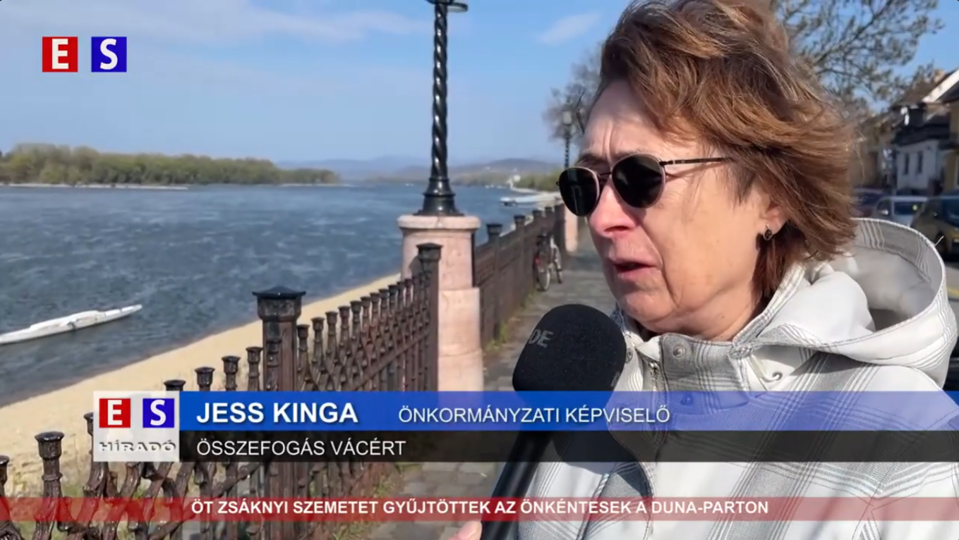 Öt zsáknyi szemetet gyűjtöttek az önkéntesek a Duna-parton