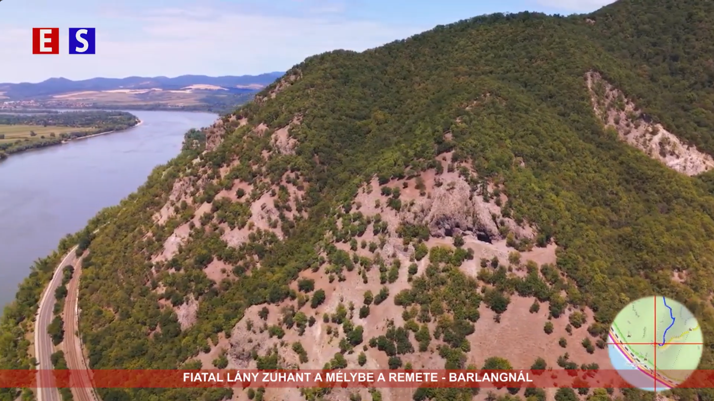 Fiatal lány zuhant a mélybe a Remete barlangnál