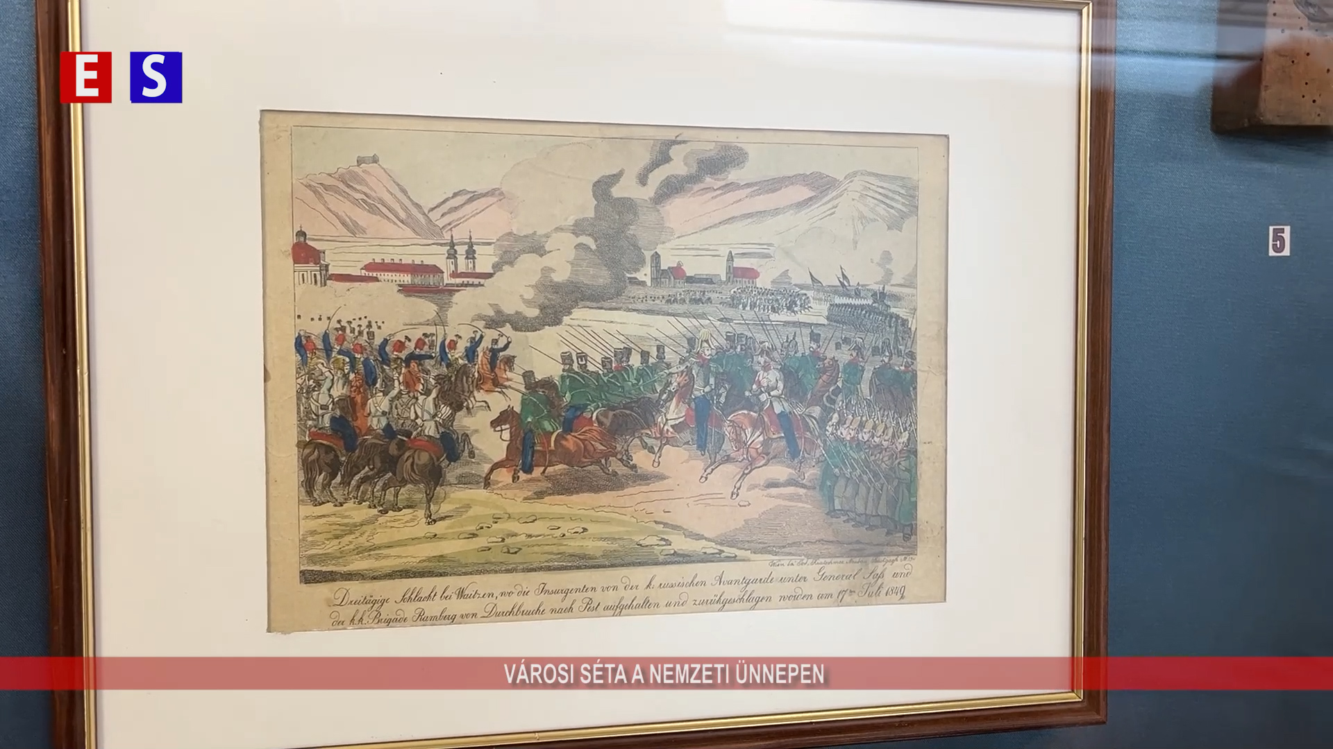 Városi séta a nemzeti ünnepen