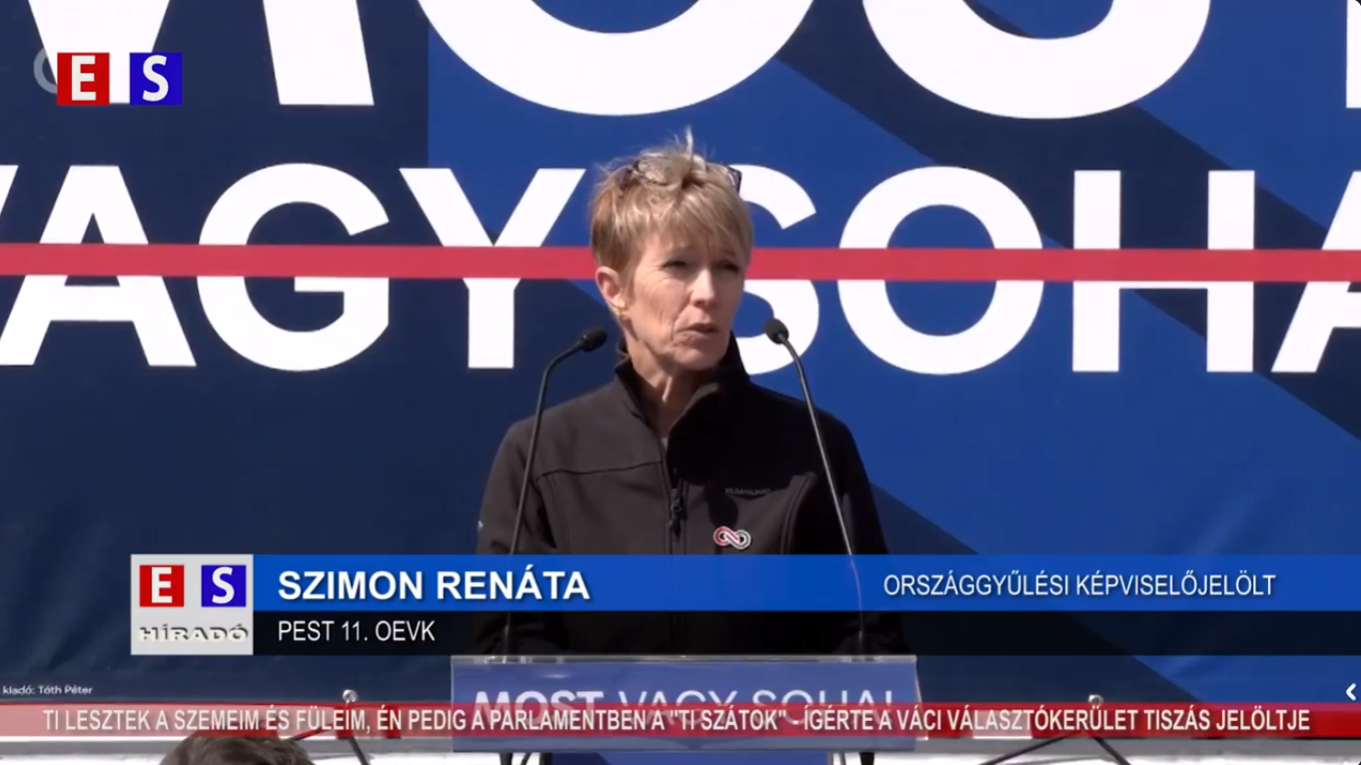 Ti lesztek a szemeim és füleim, én pedig a parlamentben a ti szátok- ígérte a váci választókerület tiszás jelöltje