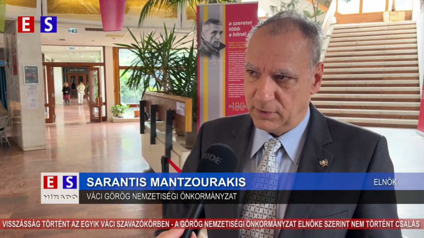 Visszásság történt az egyik váci szavazókörben – A görög nemzetiségi önkormányzat elnöke szerint nem történt csalás