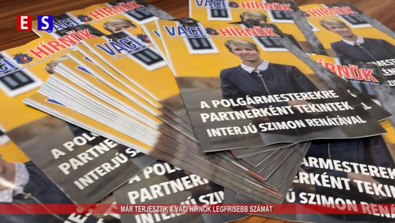 Már terjesztik a Váci Hírnök legfrissebb számát