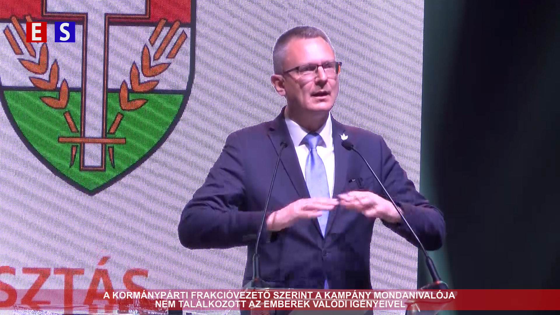 A kormánypárti frakcióvezető szerint a kampány mondanivalója nem találkozott az emberek igényeivel