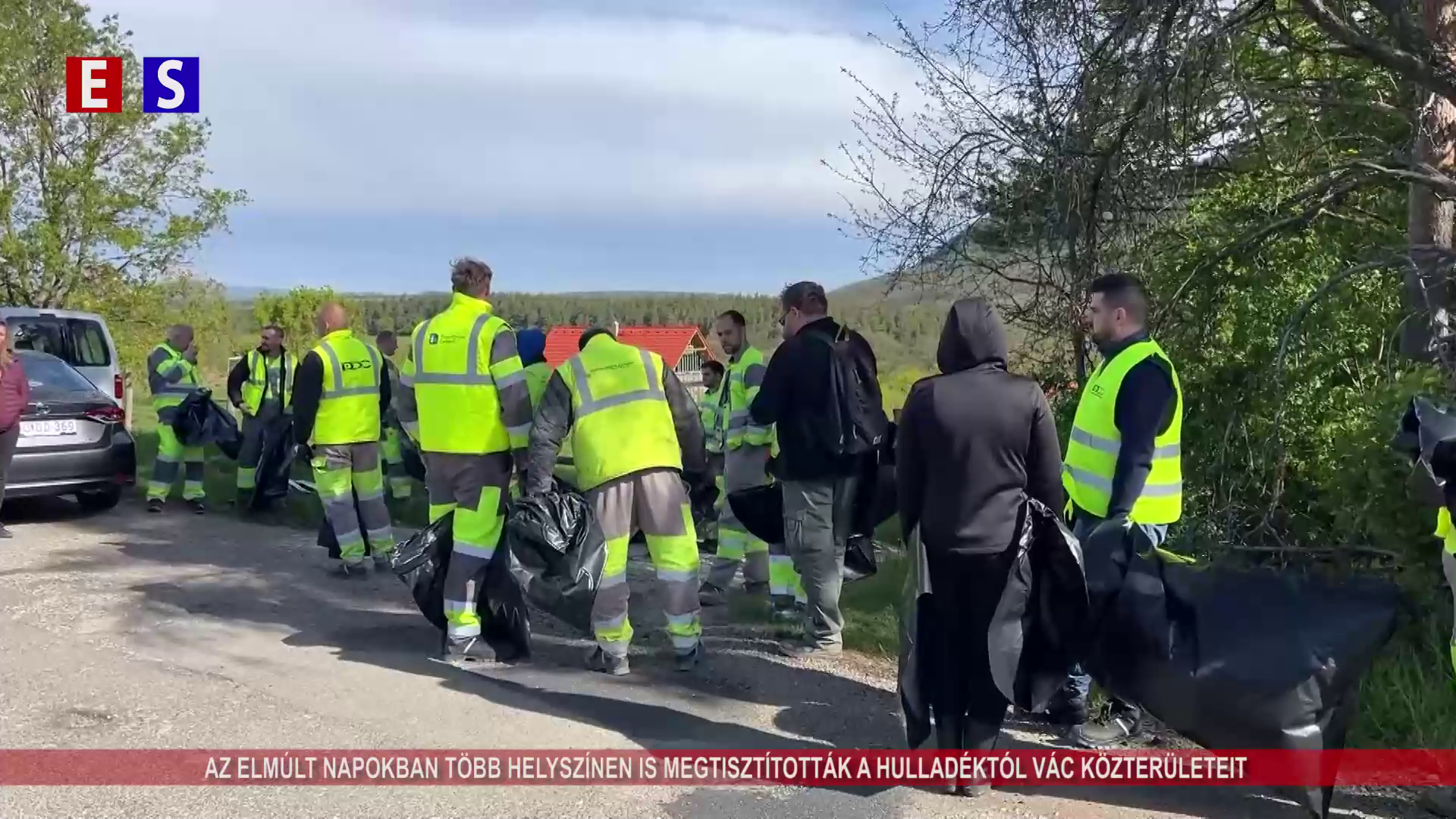 Az elmúlt napokban több helyszínen is megtisztították a hulladéktól Vác közterületeit