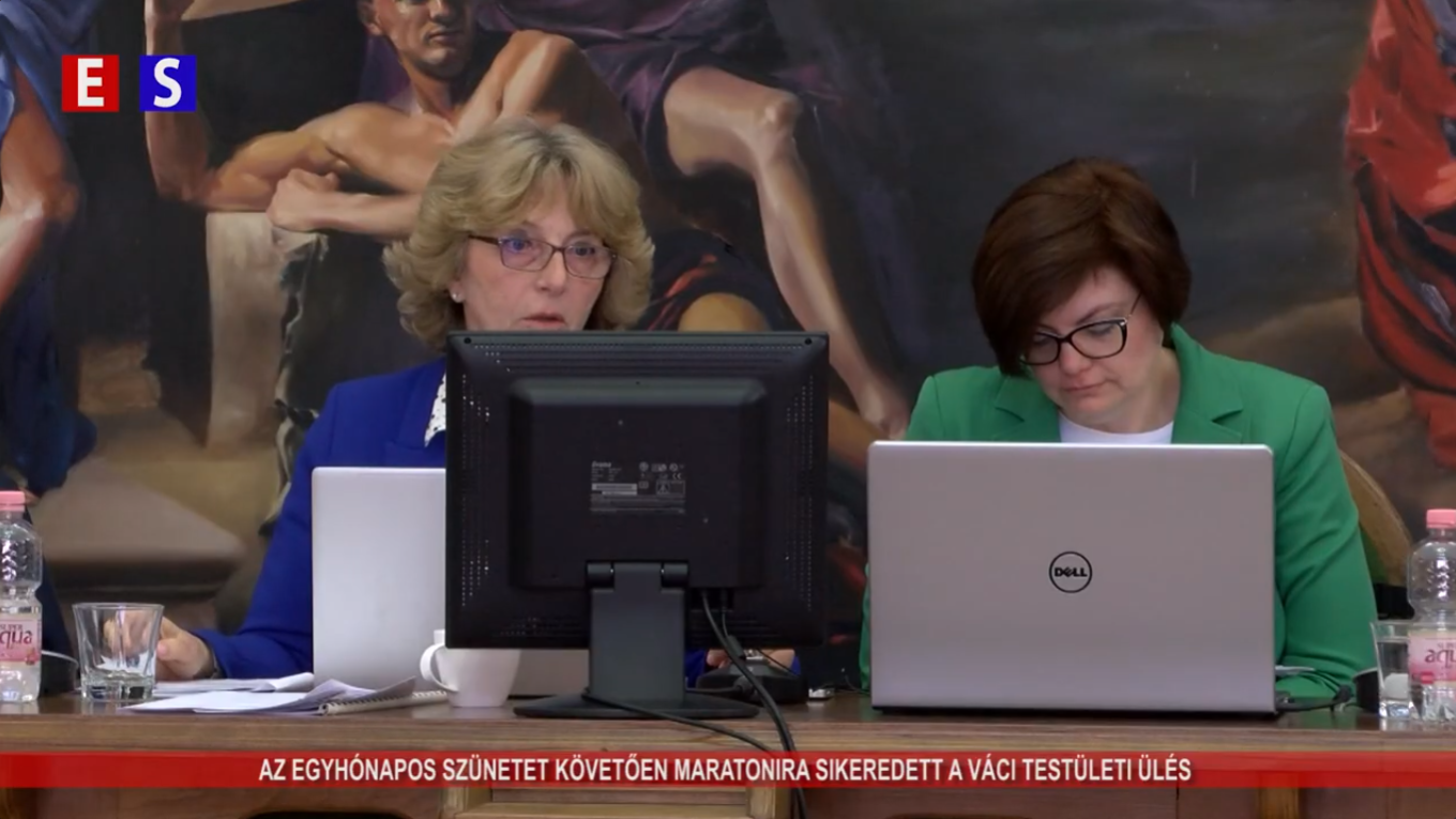 Az egyhónapos szünetet követően maratonira sikeredett a váci testületi ülés