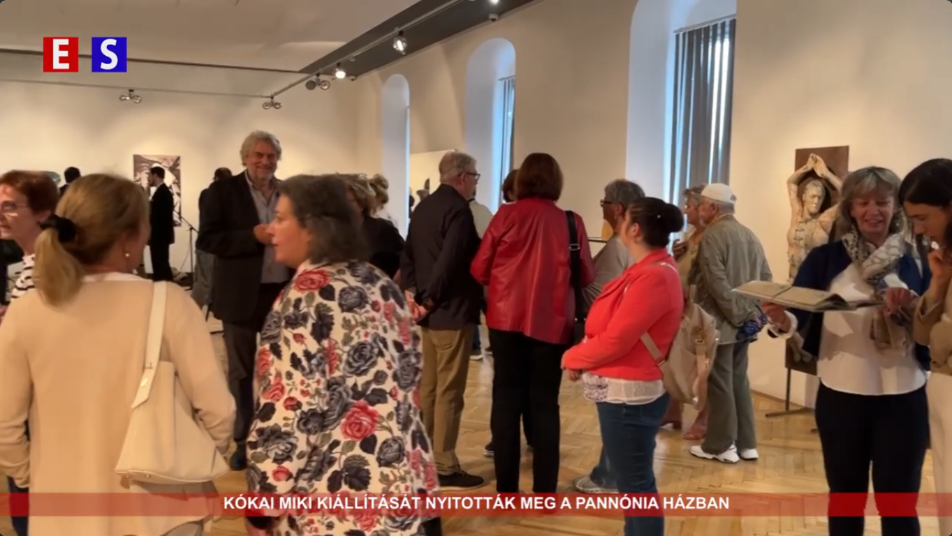 Kókai Mimi kiállítását nyitották meg a Pannónia Házban