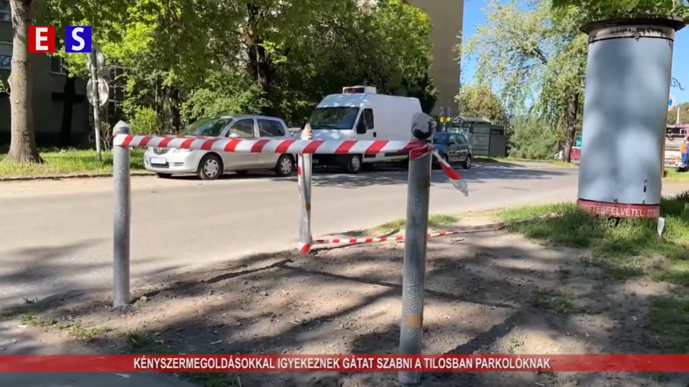 Kényszermegoldásokkal igyekeznek gátat szabni a tilosban parkolóknak