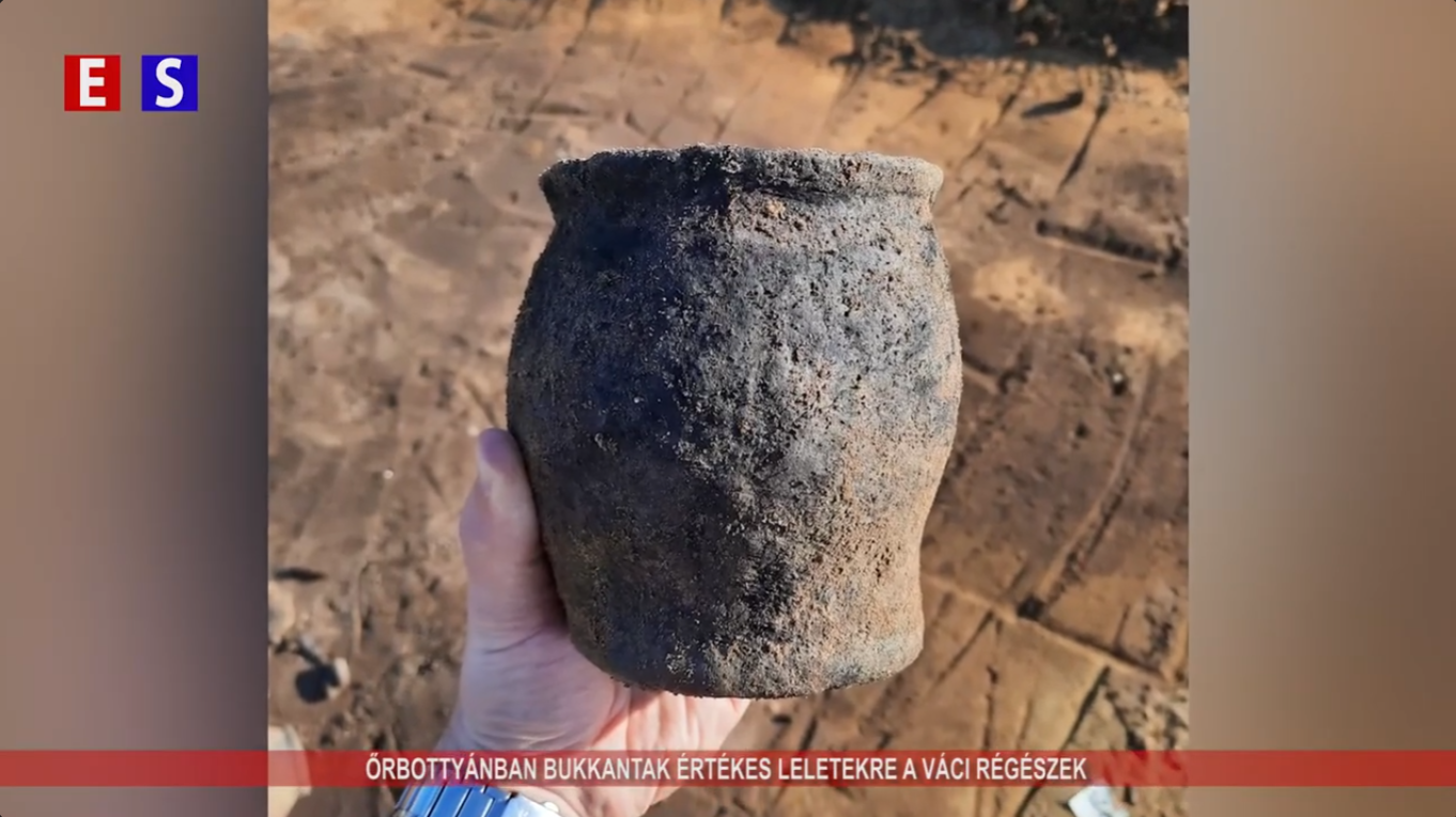 Őrbottyánban bukkantak értékes leletekre váci régészek