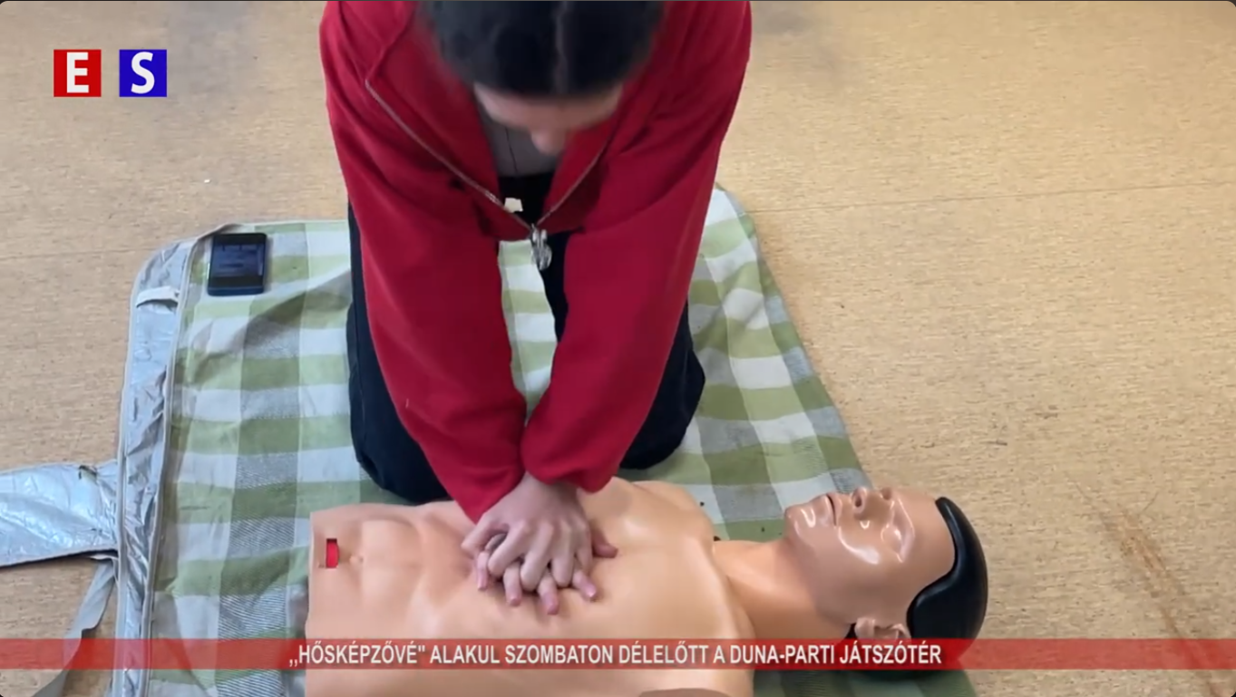 „Hősképzővé” alakul szombat délelőtt a Duna-parti játszótér