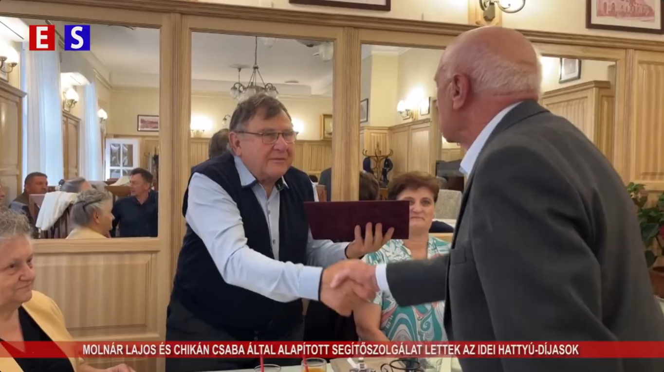 Molnár Lajos és a Chikán Csaba által alapított segítőszolgálat lettek az idei Hattyú –díjasok