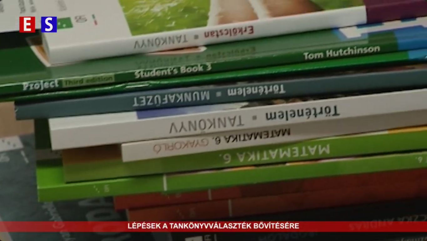 Lépések a tankönyvválaszték bővítésére