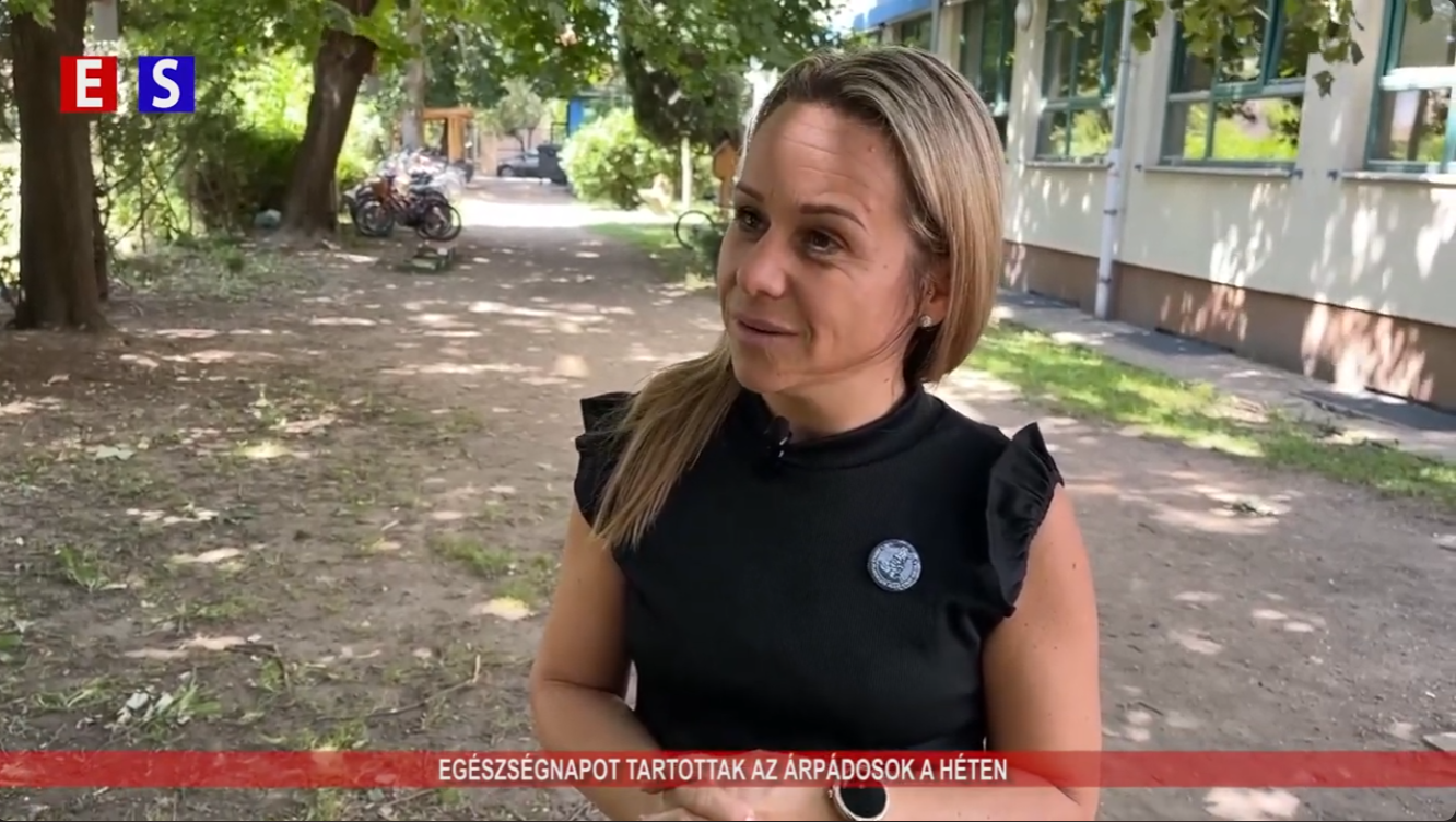 Egészségnapot tartottak az árpádosok a héten